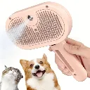 Advanced 3-in-1 Steam Grooming Brush for Dogs & Cats (Self-Cleaning + Massage) ★★★★☆(92)