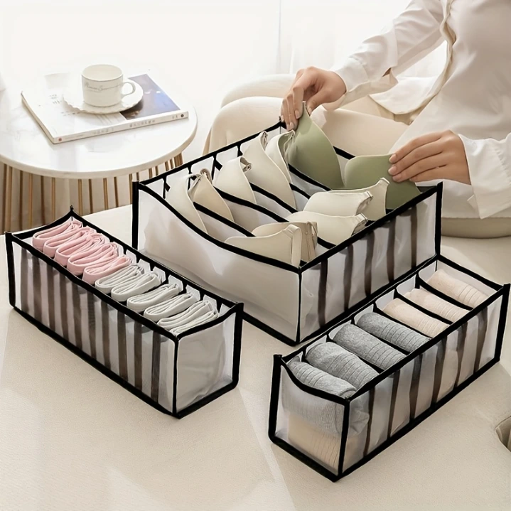 Foldable Wardrobe Organizer Set for Smart Space Saving & Storage ★★★★★(241)