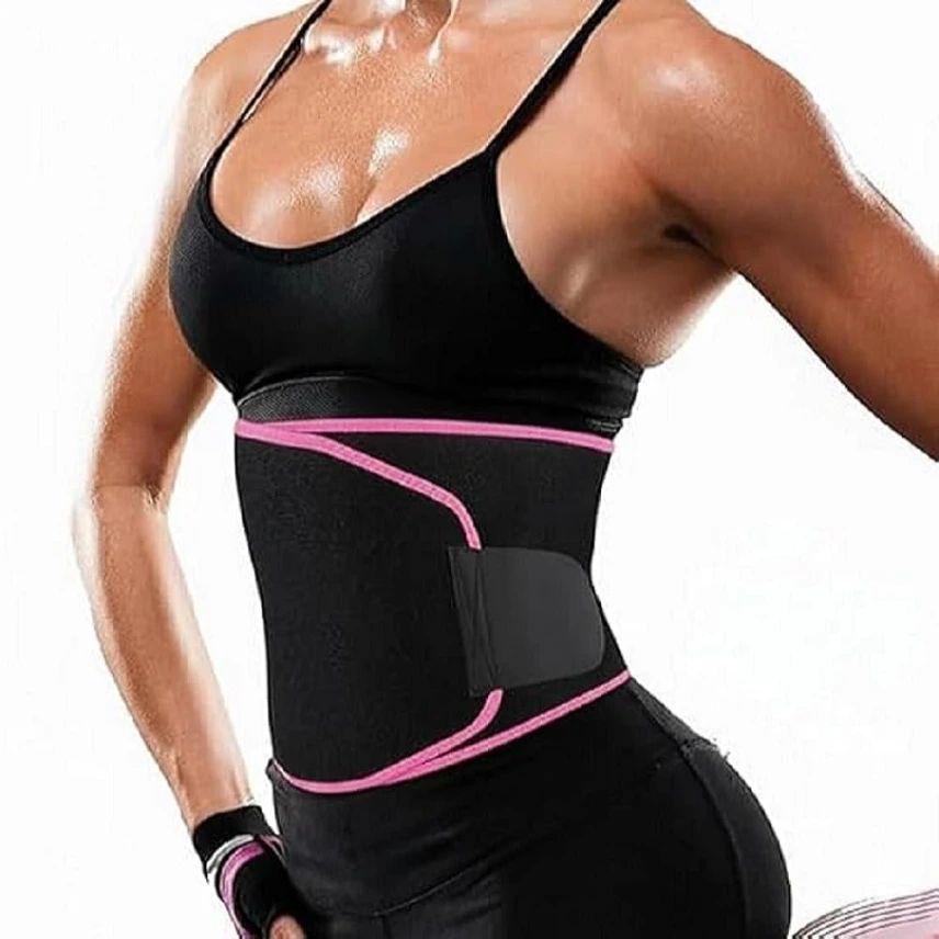 Adjustable Waist Trimmer Sweat Belt